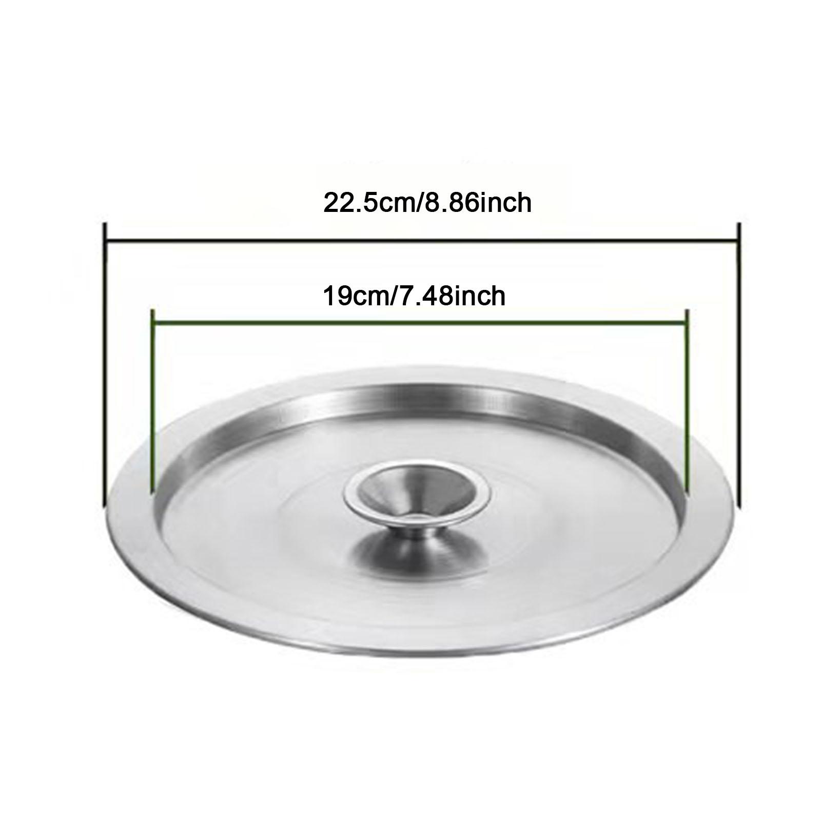 Universal Wok Lid Cover Stainless Steel Stockpot Lid Frying Pot Cover Soup Pot Lid for Cooking Kitchen Supplies Accessories: light green