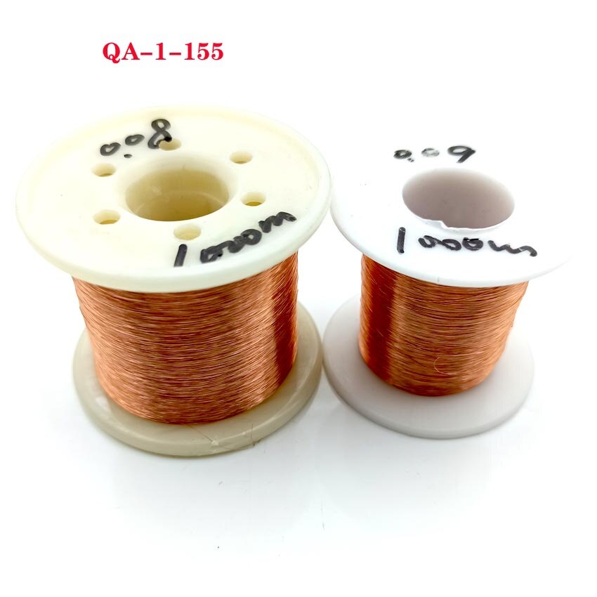 0.08mm 0.09mm Enameled Copper Wire Magnet Wire Magnetic Coil Winding wire For Making Electromagnet Motor Copper Wire1000m