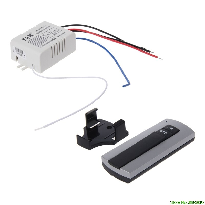 Wireless 1 Channel ON/OFF Lamp Remote Control Switch Receiver Transmitter