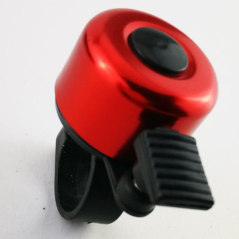 Bicycle Bell Alloy Mountain Road Bike Horn Sound Alarm For Safety Cycling Handlebar Metal Ring Bicycle Call Bike Accessories: Red
