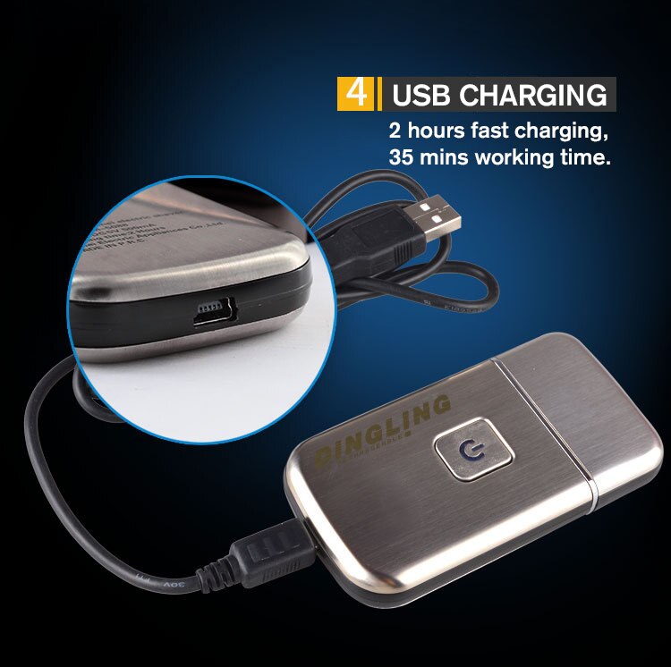 Mini Portable Electric Shaving Machine Men USB Rechargeable Cordless Travel Shaver Single Blade Reciprocating Beard Razor