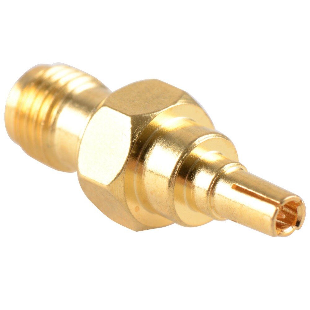 4G antenne Stecker Sma-buchse RF antenne stecker CRC9 Stecker Zu 2 stücke Gerade Gold Durcheinander Überzug