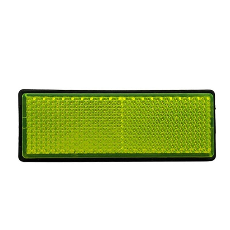 10 Stuks Zelfklevende Stick-On/Schroef Reflectoren Veiligheid, Veiligheid Reflecterende Post Reflectoren, voor Caravan/Trailer/Boot/Motor