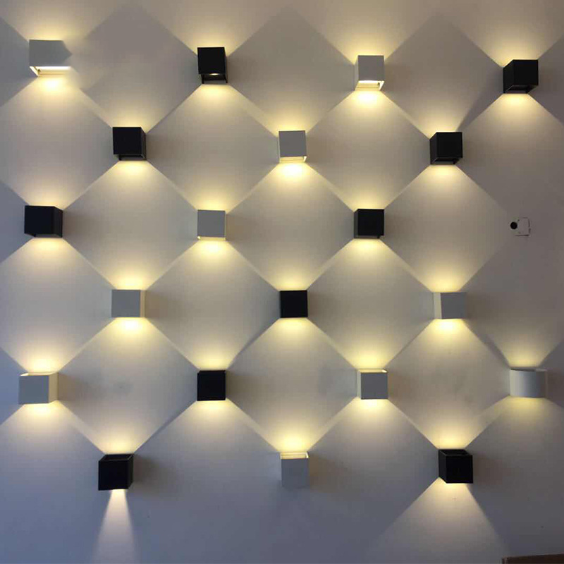 MiniInTheBox LGIO-Lampe de Décoration de Jardin, Appliques Murales G9 Extérieures, Porche Étanche IP65, Éclairage NikLumineux LED en Aluminium