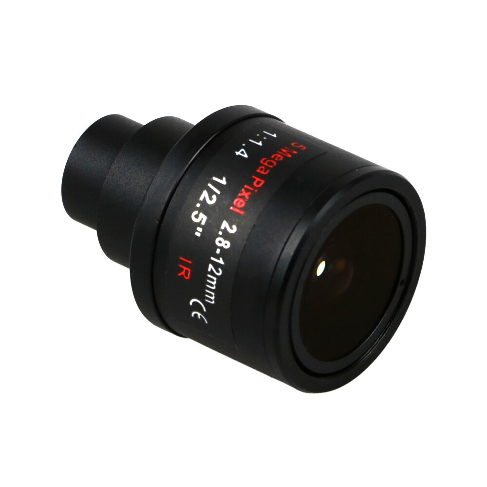 5Megapixel 1/2.5 inch Varifocal Lens 2.8-12mm D14 Mount Manual Focus and Zoom For 1080P/5MP CCTV IP Camera
