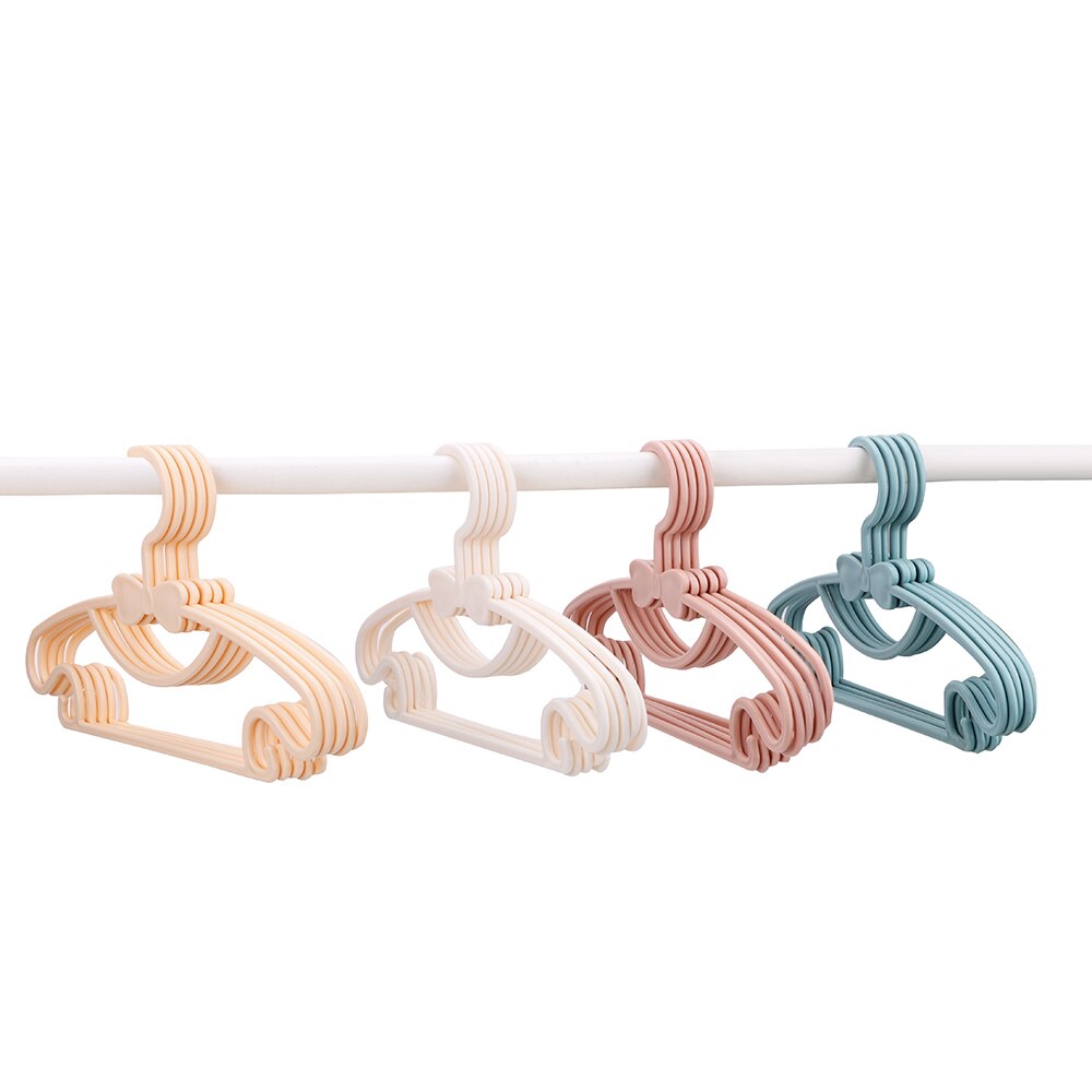 NICEYARD Plastic Children Clothes Hanger 5 Pieces Baby Clothes Coat Hangers Kids Clothes Drying Rack
