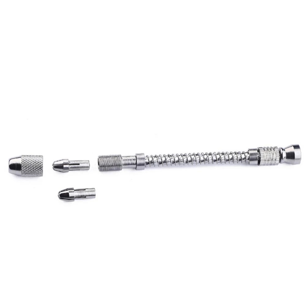 Bit handborr tryck träbearbetning 0.1-2mm borr borrning för snidning mini multiverktyg halvautomatisk legeringschuck