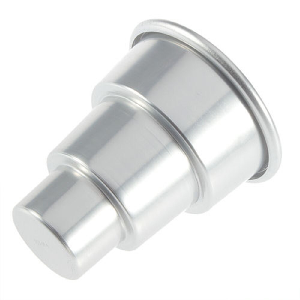 Mini 3 Layers Tower Shaped Cake Tin Pan Cupcake Pudding Chocolate Mold Baking Mould Birthday Party Supplies Wedding Decoration