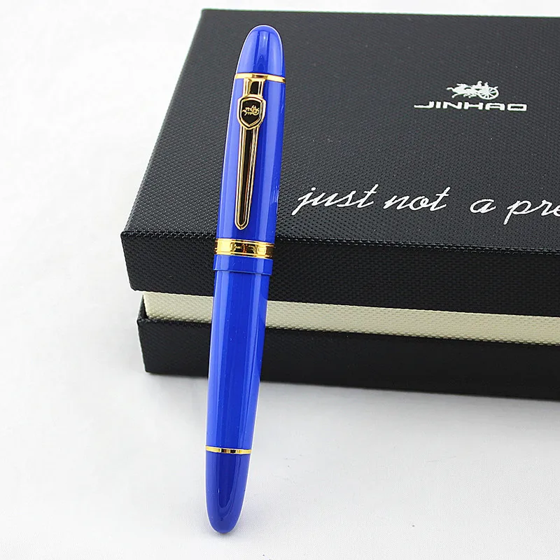 JINHAO 159 Luxury Brand Metal Roller Ball Pen Ballpoint Pens Stationery Office School Suppliers Student JINHAO 450: Brown