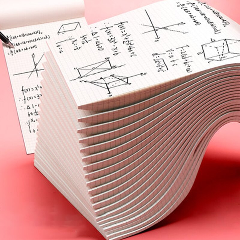 Grid Draft paper A4 draft double-sided grid students with cheap material benefit pack entrance examination: Default Title