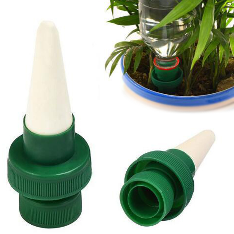4pcs Sproeisysteem Apparaat Keramische Self Watering Spikes Automatische Bloem Drip Irrigatie Watering Stakes Systeem voor Indoor Outdoor Gebruik
