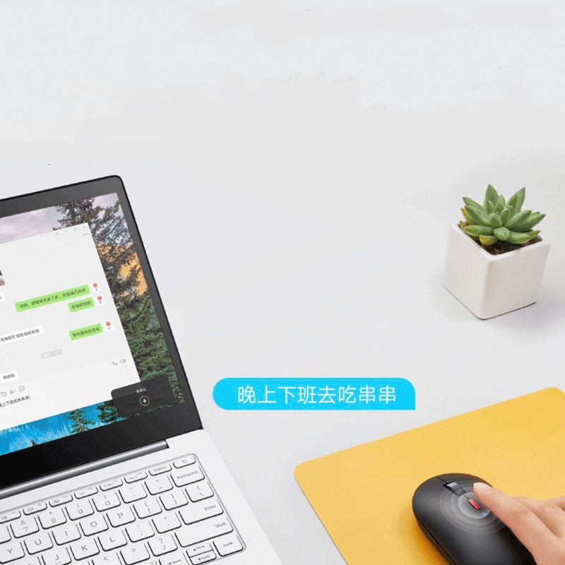 Xiaomi xiaoai draadloze muis bluetooth muis typc-c oplaadbare muis ergonomische 2.4gh usb spraakinvoer vertaling voor laptop pc