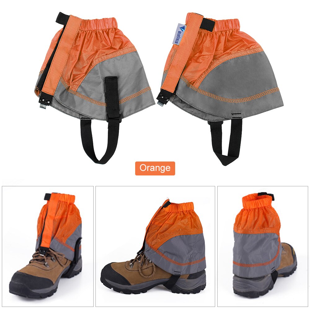 1 Paar Waterdichte Outdoor Wandelen Wandelen Klimmen Jagen Sneeuw Legging Slobkousen Korte Schoen Sneeuw Gaiter Mannen Vrouwen Korte Been Gaiter