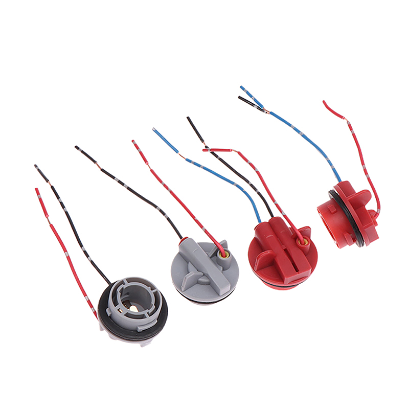 2Stck 1156 ba15s bau15s 1157 Bucht15d Lampen fassung Lampen py21w p21w Adapter Sockel für Blinker Scheinwerfer