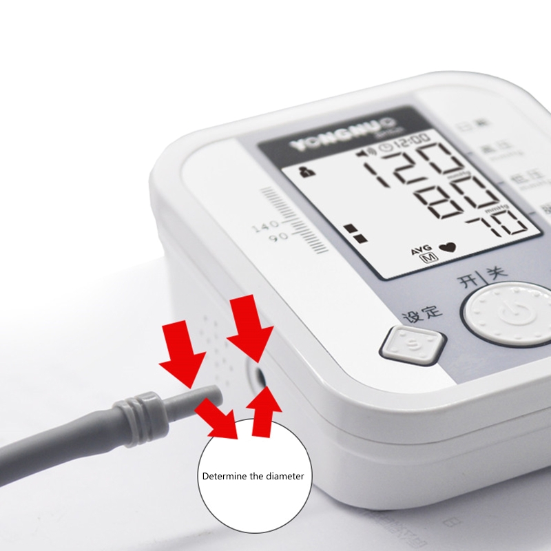 Bloeddrukmeter Arm Manchet Connector Luchtslang Adapter Voor Arm Tonometer
