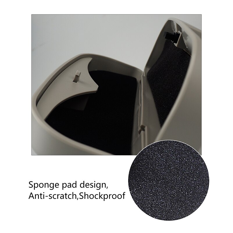 Samochód uchwyt na okulary przeciwsłoneczne schowek okulary karty pokrowiec na toyotę Corolla Rav4 Rav 4 CHR C-HR C HR Auris Yaris Camry Prado Prius