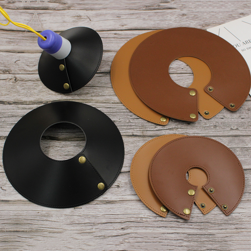 Lampenkap Lederen decoratieve hanglamp Lampenkap voor thuisbar Pub