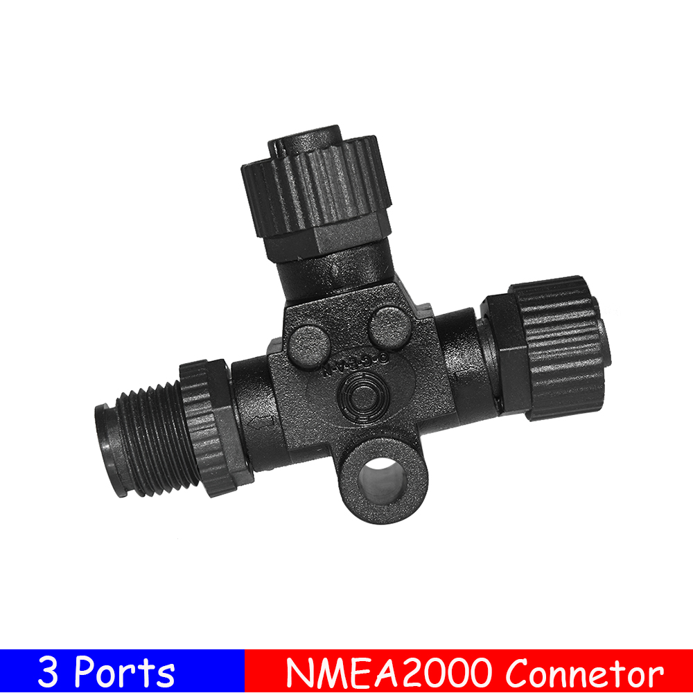 Złącze adaptera NMEA2000 NMEA 2000 kable 0.5m 3M 4m długość gniazda okablowania wielofunkcyjny konwerter CX5005 NMEA2000 adaptery: 3 port złącze