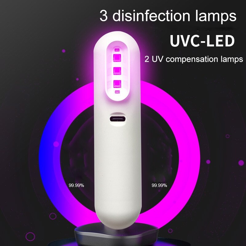 Household vehicle sterilization sterilizer UVC ultraviolet disinfection lamp baby pregnant woman protection disinfection Stick-1