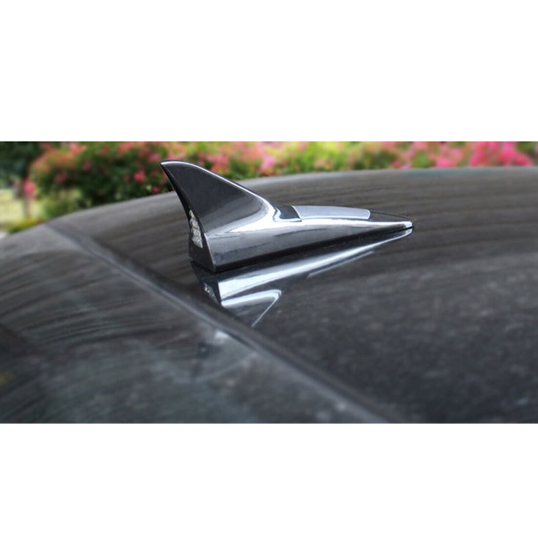 1PC Auto Anti-Hinten-Ende Ersatz Antenne Universal- Auto Dach Hai Flosse Licht Geändert LED-Blitz Licht dekorative Lampe