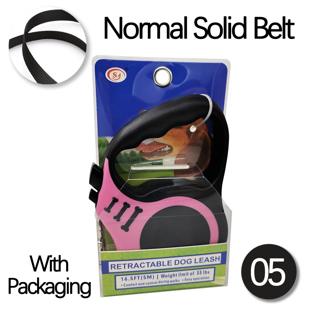 Durable Cat Leash Automatic Retractable Nylon Cat Lead Extending Kitten Walking Running Leads For Small Medium Pet Supplies: Pink 1 / 5M fit for 20kg