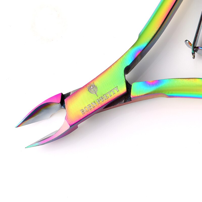 BORN PRETTY Nail Cuticle Nipper Cutter Kleurrijke Clipper Schaar Dode Huid Remover Trimmen Manicure Nail Art Tool