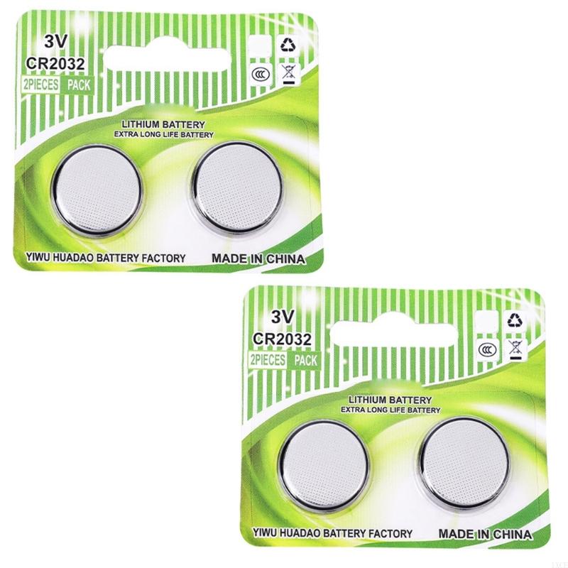 1XCE CR2032 leistungsstarke 3V -Münzzellenbatterien mit sicherem Speicherdesign CR2032 -Batterien