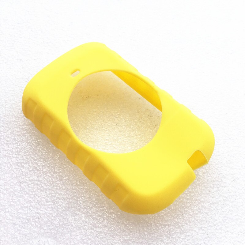 Generieke Bike Gel Case &amp; Screen Protector Cover voor Garmin Edge 830 GPS Computer Case voor garmin edge 830: YELLOW