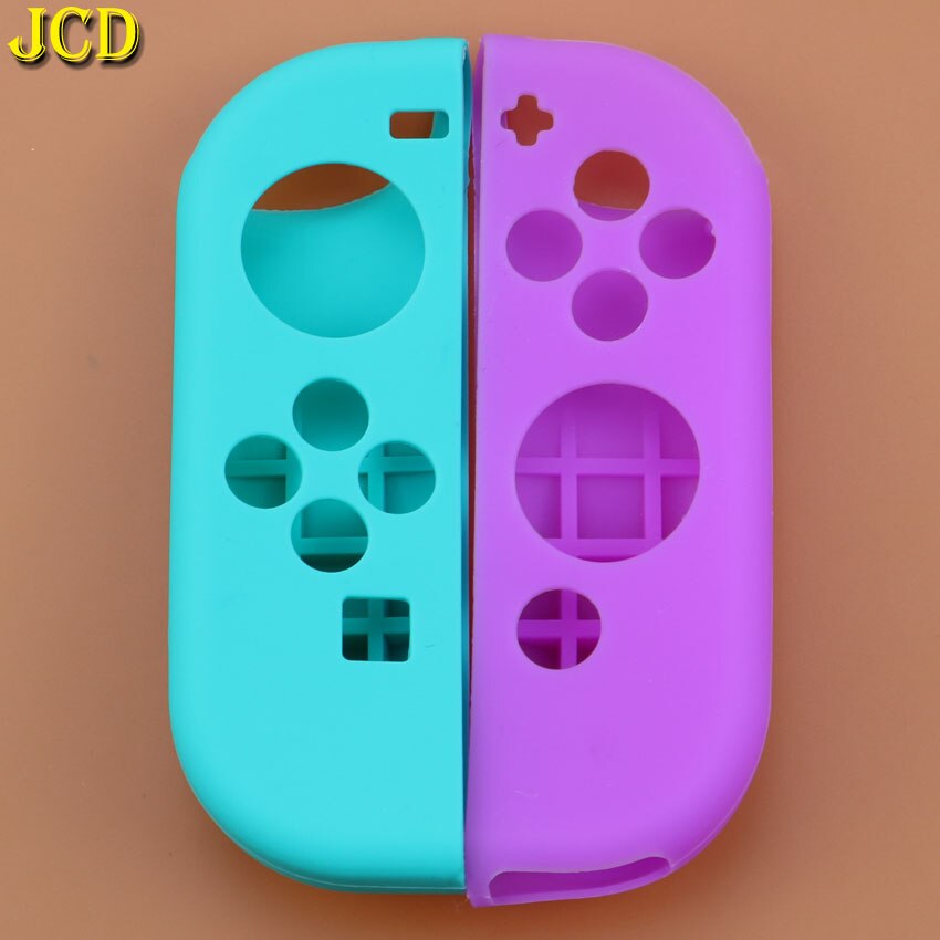 JCD-funda protectora de silicona suave para Switch NS Joy Con, carcasa de repuesto para mando de NS, 1 Uds.: DJ