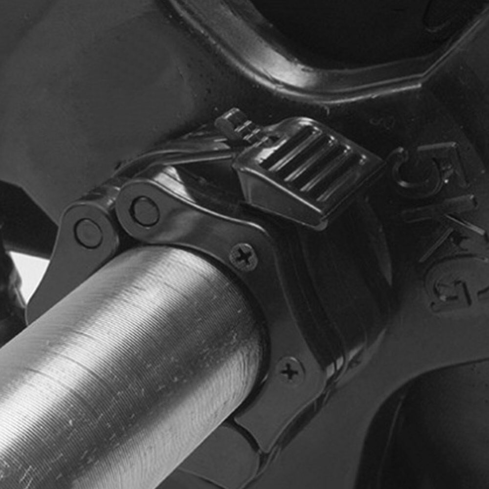 Black Barbell Quick Buckle Barbell Lock 50mm Dumbell Clip Clamp for Workout Weightlifting Fitness Black