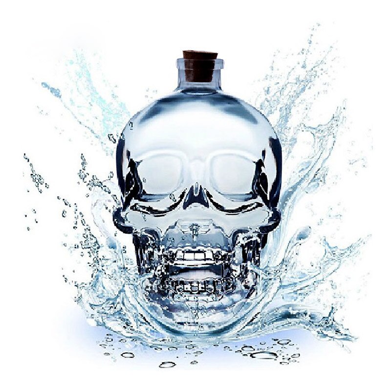 Crystal Skull Head Shot Glass Party Transparent Champagne Cocktails Beer Coffee Wine Bottle Doomed Drinkware Bar Tools