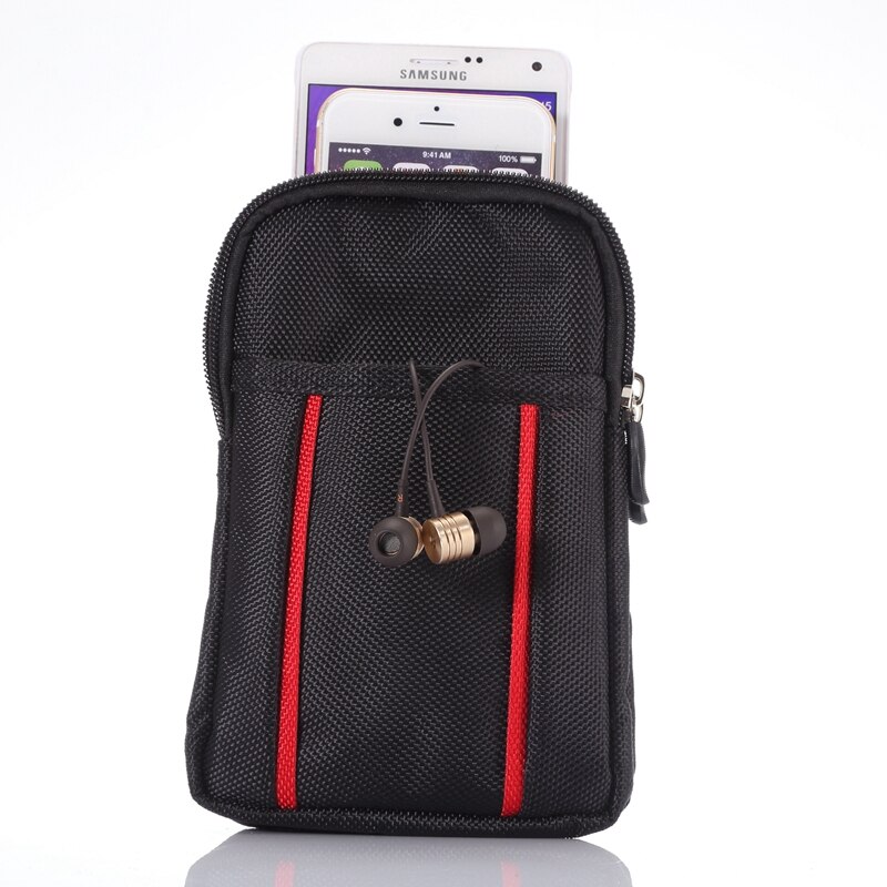 Fulaikate universal saco para samsung galaxy s6 borda mais esportes caso portátil para o iphone 6s 7 plus duas camadas 6.3 "saco do telefone