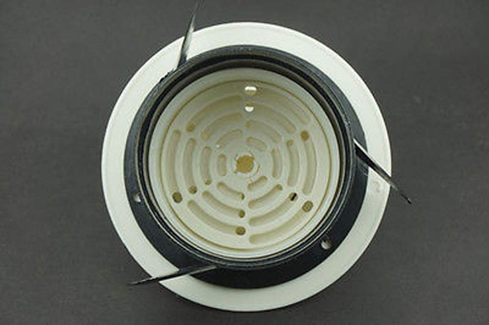 75mm Round White Ceiling Air Vent Register Diffuser,Ducted Heater Aircon Ceiling Outlet Vent/Air inlet Circular air outlet