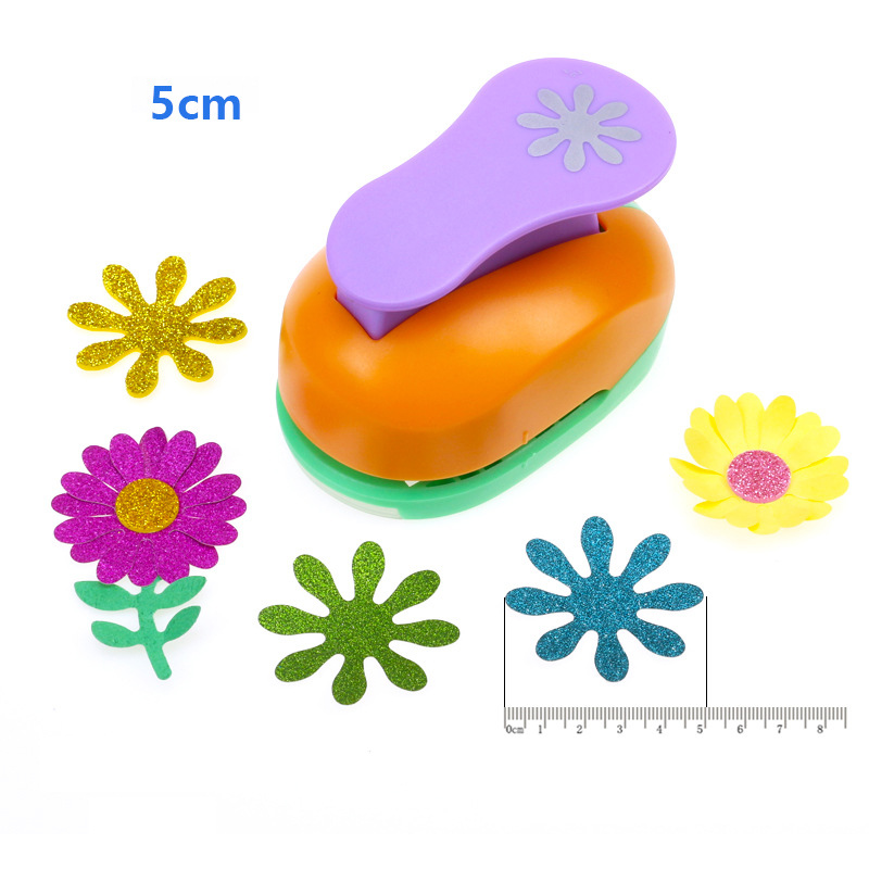 5/8 &quot;-3&quot; Chrysant Craft Punch Perforator Eva Foam Puncher Kids Daisy Foam Papier Maker Scrapbooking Stoten embossing Apparaat
