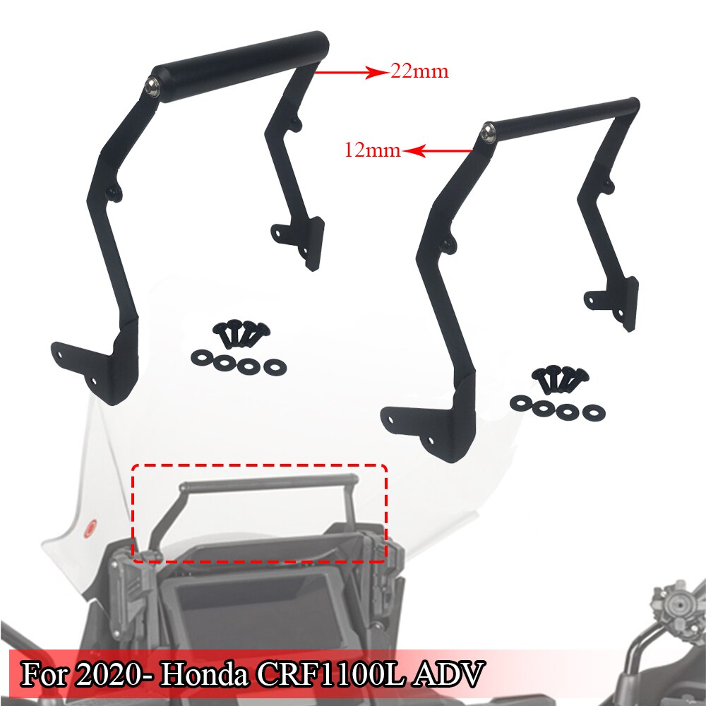 For HONDA CRF1100L Africa Twin Adventure sports CRF 1100L ADV Motorcycle Parts Stand Holder Phone GPS Navigaton Plate Bracket