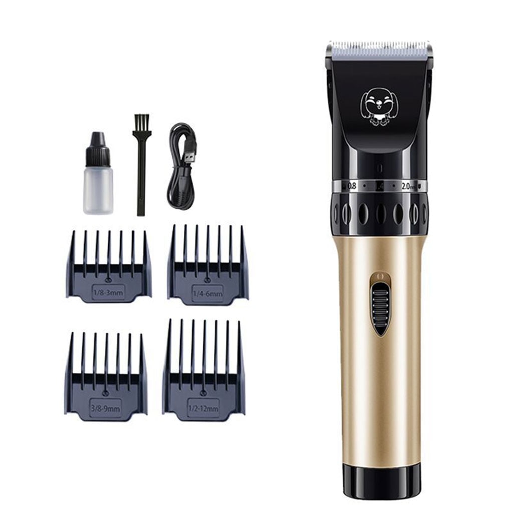 Heavy-Duty Electric Dog Clippers Grooming Rechargeable Pet Cat Dog Hair Trimmer Electrical Clipper Shaver Haircut