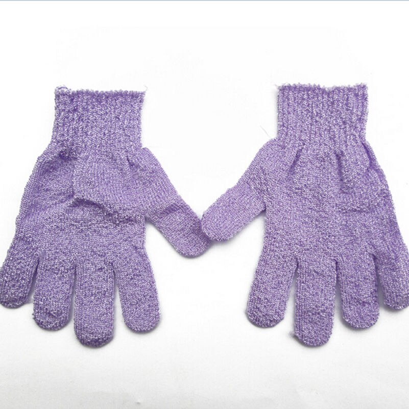 Huid bad douche washand scrub rug scrub exfoliërende lichaamsmassage spons bad handschoenen hydraterende spa