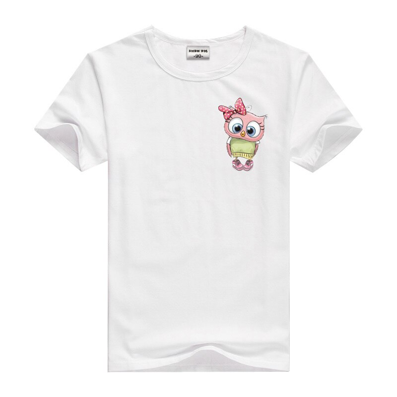 DMDM cochon bébé été T-shirt dessin animé imprimé hauts t-shirts enfants enfants vêtements de sport coton à manches courtes T-shirt pour les filles garçons