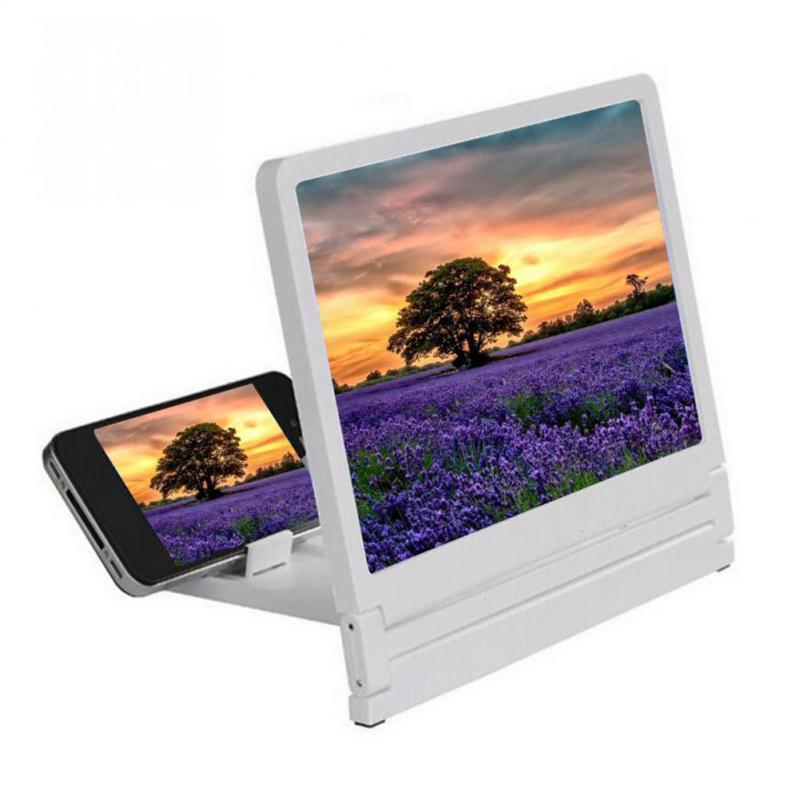 Tragbare praktisch Lupe HD 3D Video Bildschirm Verstärker Ständer Für Video Falten Bildschirm Telefon Zubehör Bequem