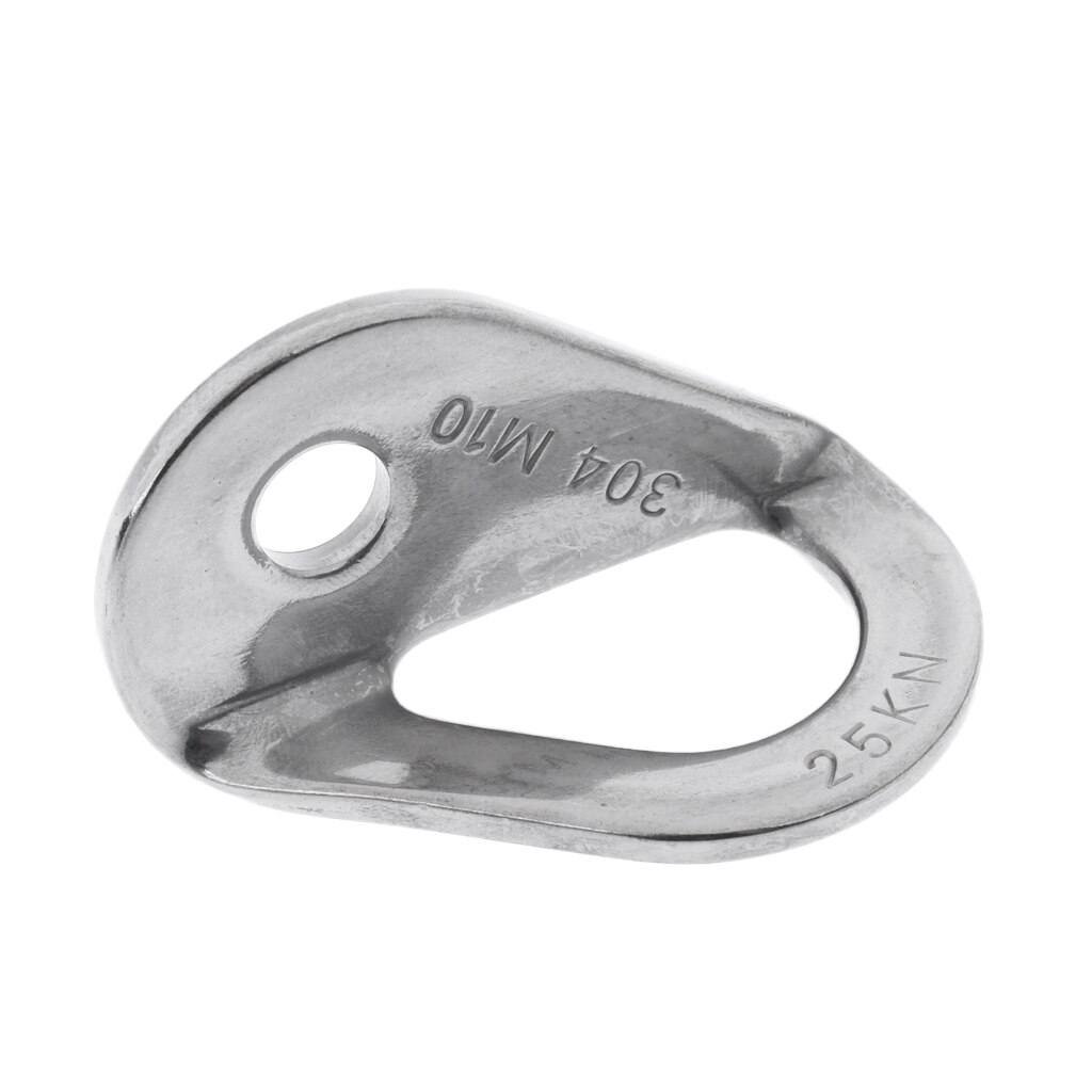 2pcs 3/8in 25KN Stainless Steel Climbing Anchor Bolt Hanger for Climbing Carabiner