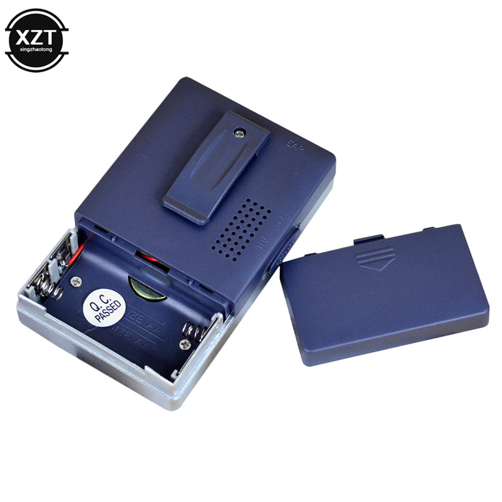 BC-R60 Pocket Radio Telescopic Antenna Mini AM/FM 2-Band Radio World Receiver 88-108MHz with Speaker 3.5mm Earphone Jack