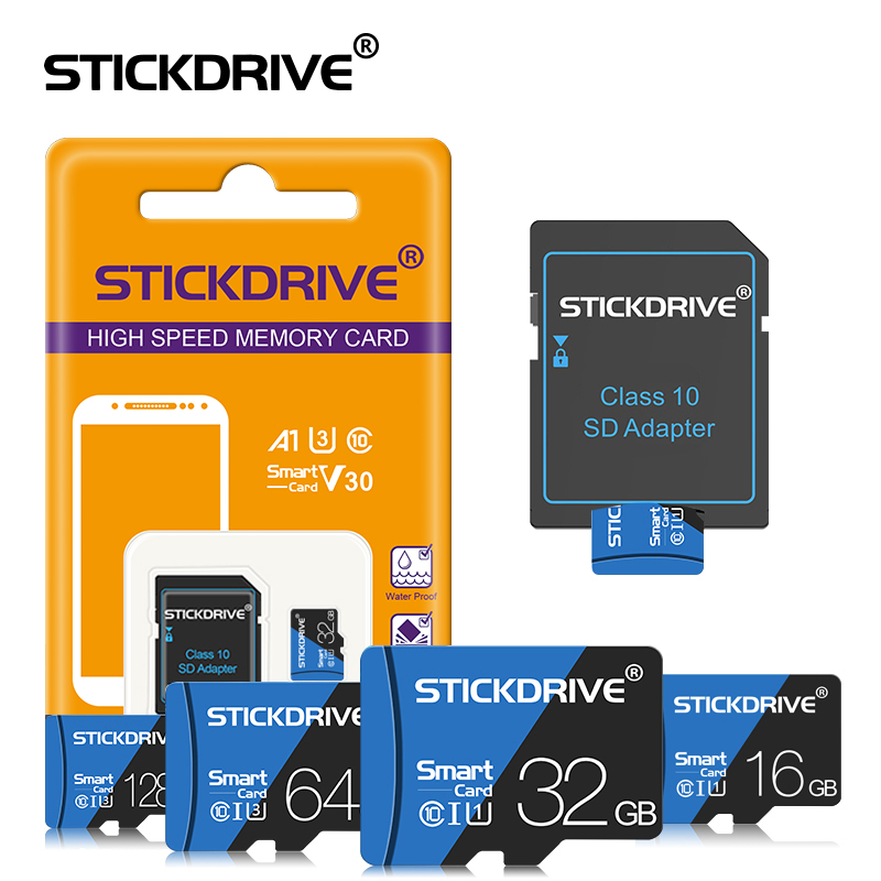 Karta pamięci micro tf sd klasy 10 4gb 8gb 128gb 64gb 32gb mini pendrive usb do rejestratora jazdy