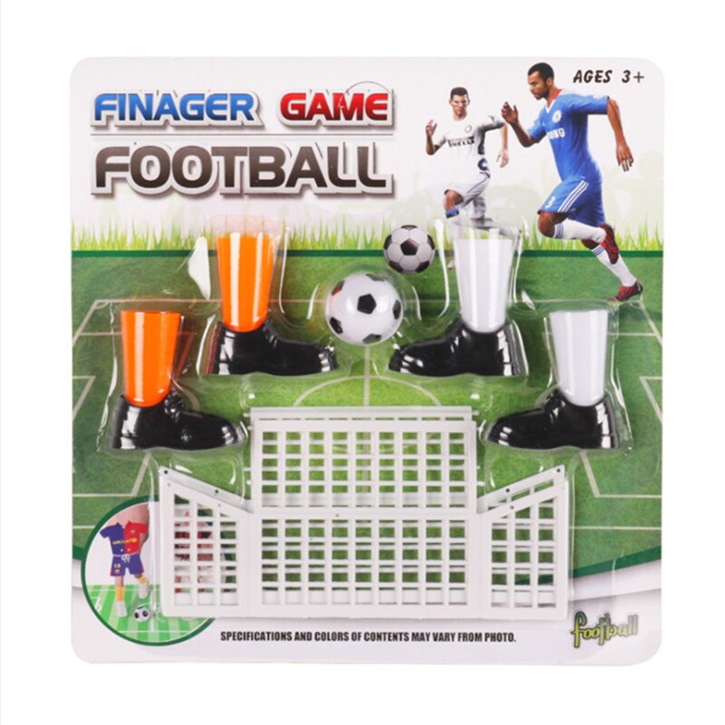 Ideaal Party Vinger Voetbal Wedstrijd Speelgoed Grappige Vinger Speelgoed Spel Sets Met Twee Doelen Grappig Gadgets Grappige Speelgoed voor Kinderen