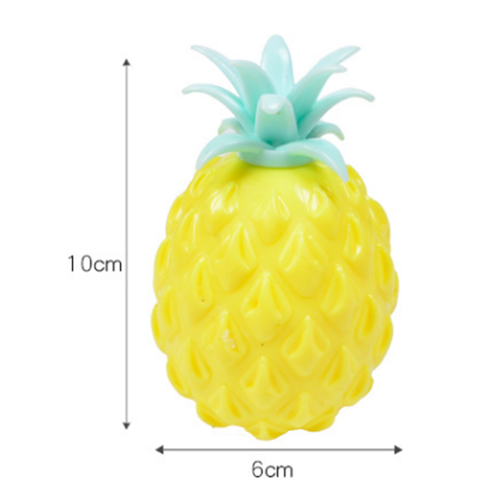 Stretchy Banana and Carrot Stress-Relief Toys Fidget Toys Stretchy Glue-Sand Filled Rubber Banana and Carrot Sensory Toys