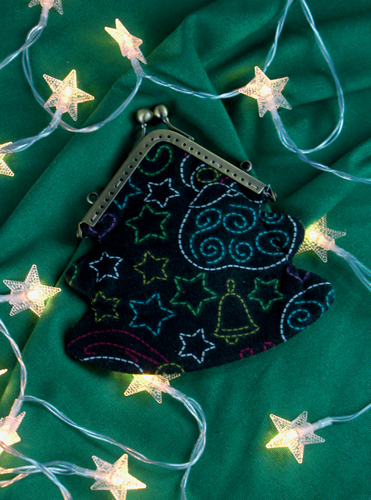 Sac de rangement pour arbre de noël, paquet de bricolage, matériel fait à la main, jouet, éducation précoce, artisanal, décoration, accessoires: Bleu profond
