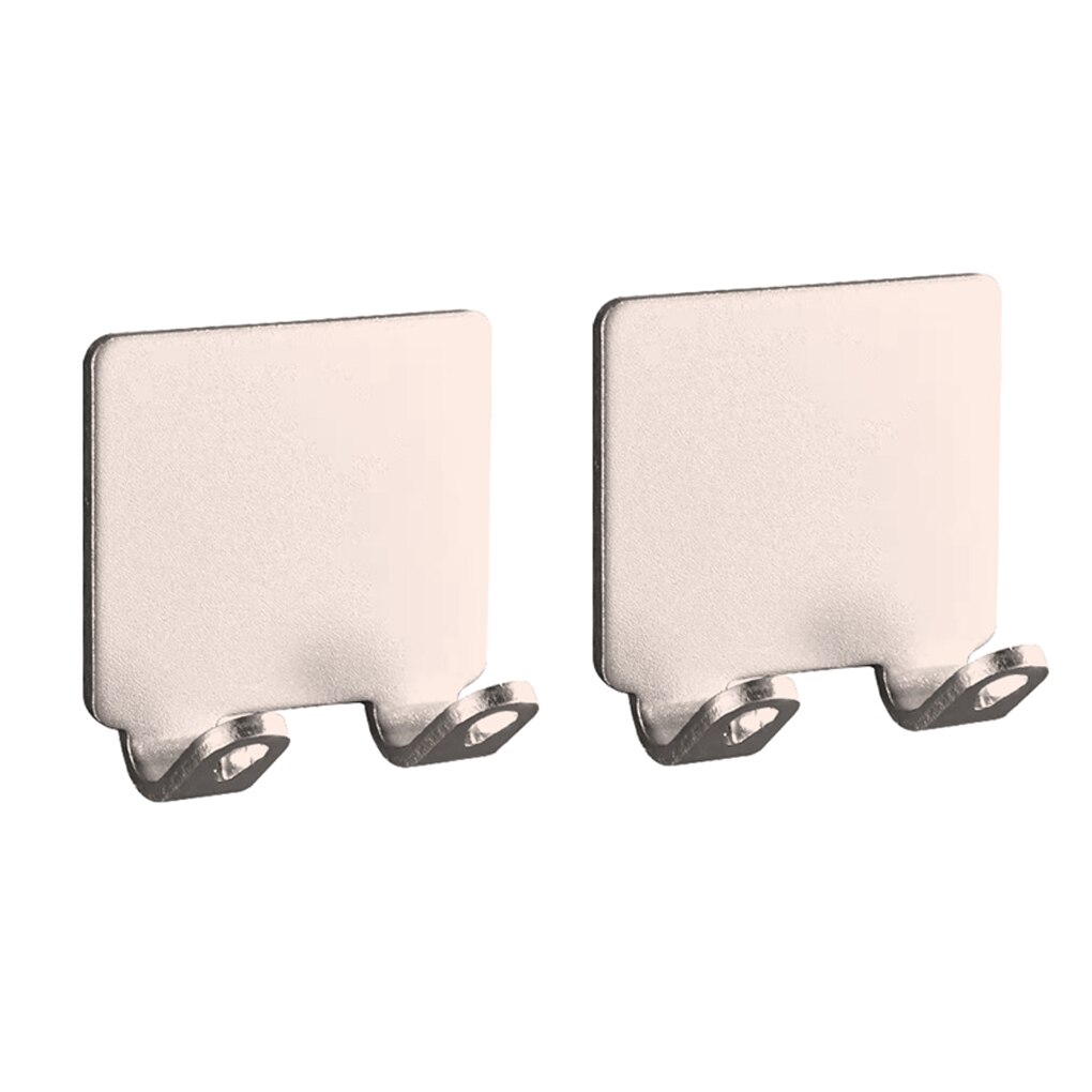 2pc 304 stainless steel Razor Holder Men Shaving Shaver Shelf Shaving Razor Rack Bathroom Storage Rack Viscose Wall Hooks Hanger: 2pcs4