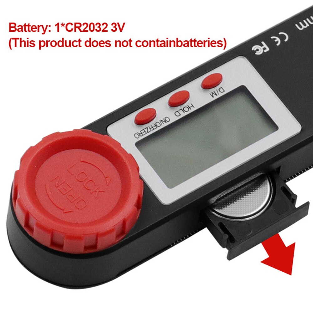Digital Protractor Angle Ruler Finder Inclinometer Woodworking Electronic Goniometer Protractor Level Ruler Angle Scale Detector