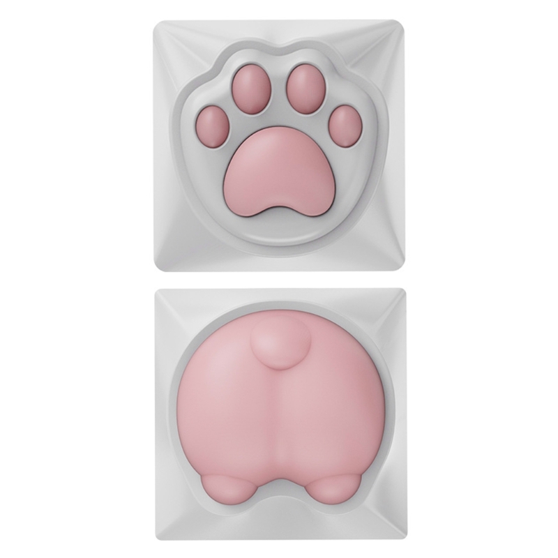 Unique and Durable Keycaps for Mechanical Keyboards Claw Silicone Pads Resistant to Corrosion and Heat Keycap QXNF