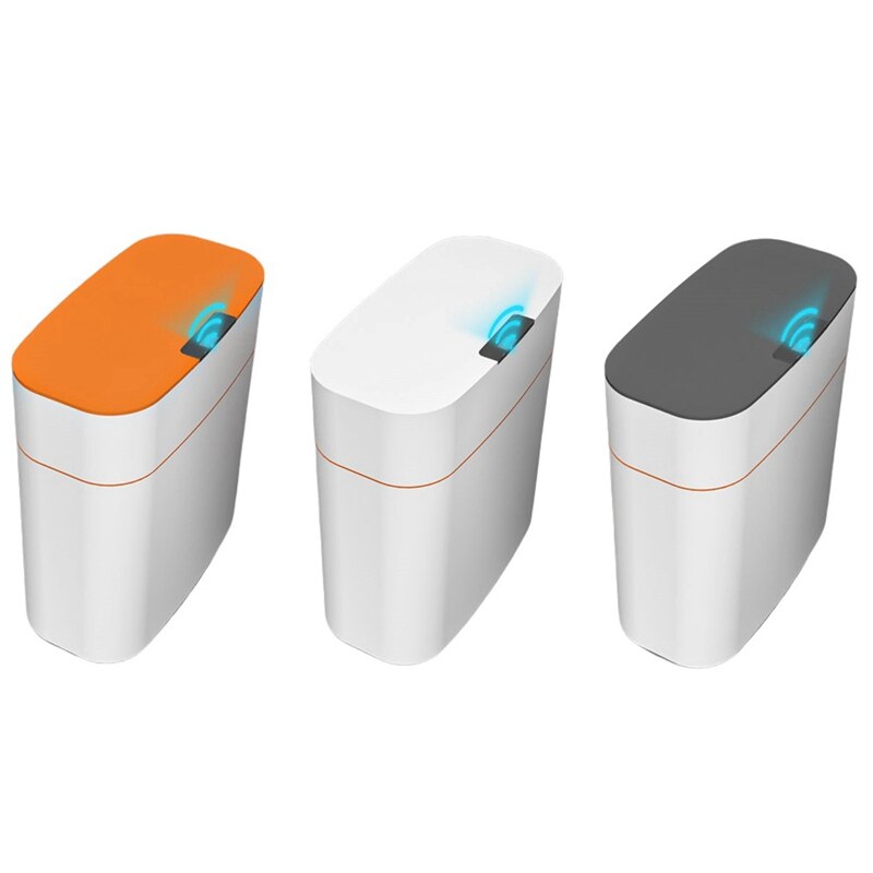 13L Smart Sensor Dustbin Electric Automatic Rubbish Can USB Waterproof Dustbin Home Induction Garbage Bin