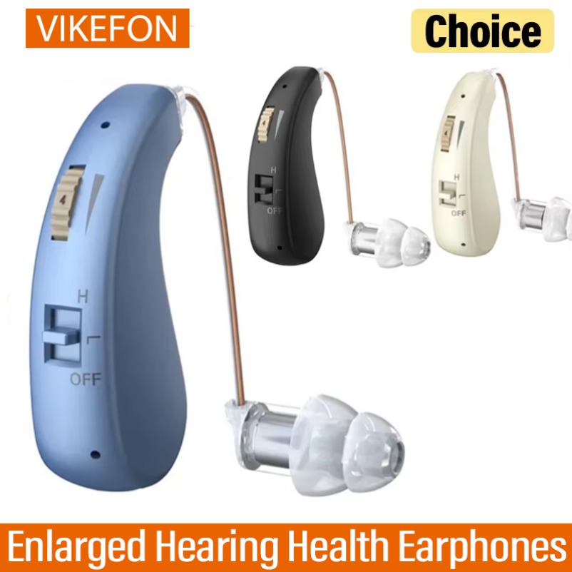 Enlarged Hearing Health Earphones Enhance Ear Sound Protection for The Elderly with Hearing Loss and Tinnitus for Hearing Aid